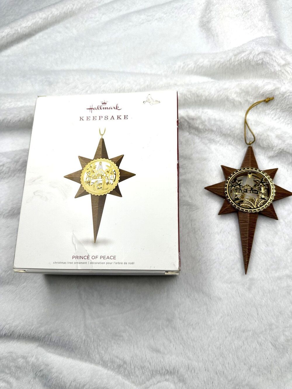 Hallmark Keepsake Prince of Peace Nativity Star Christmas Ornament Artist Crafty